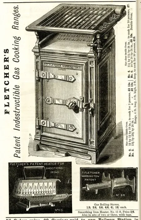 Framed Print : Fletchers Gas Cooking Ranges Framed Print : Fletchers Gas Cooking Ranges