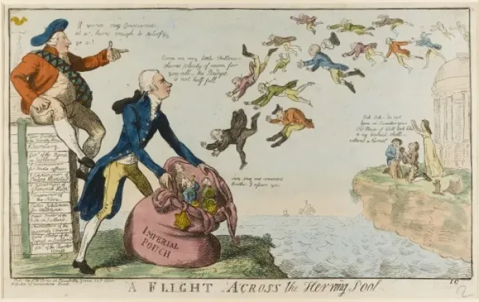 Framed Print : A Flight across the Herring Pool Framed Print : A Flight across the Herring Pool