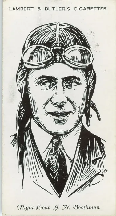 Framed Print : Flight-Lieutenant J N Boothman, pilot Framed Print : Flight-Lieutenant J N Boothman, pilot