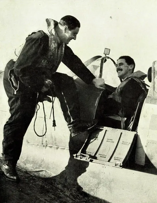 Framed Print : Flight Lt H. M. Stephen, Squadron Leader J. C. Mungo-Park Framed Print : Flight Lt H. M. Stephen, Squadron Leader J. C. Mungo-Park