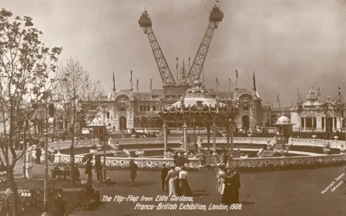 Framed Print : Flip-Flap, Franco-British Exhibition, London Framed Print : Flip-Flap, Franco-British Exhibition, London