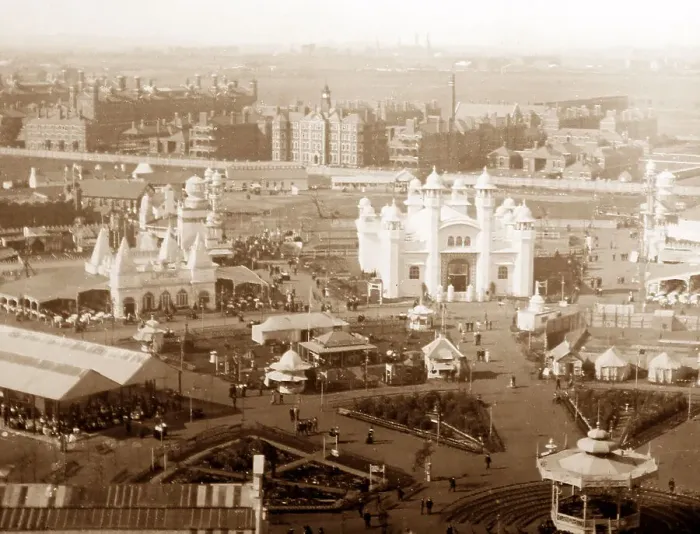 Framed Print : Flip Flap at the White City Franco British Exhibition, 1908 Framed Print : Flip Flap at the White City Franco British Exhibition, 1908