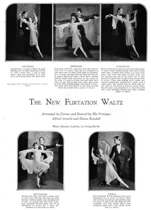 Framed Print : The Flirtation Waltz (1927) Framed Print : The Flirtation Waltz (1927)