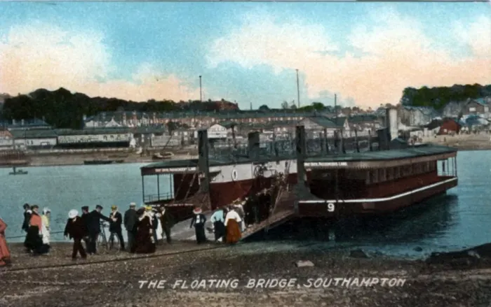Framed Print : The Floating Bridge, Southampton, Hampshire Framed Print : The Floating Bridge, Southampton, Hampshire