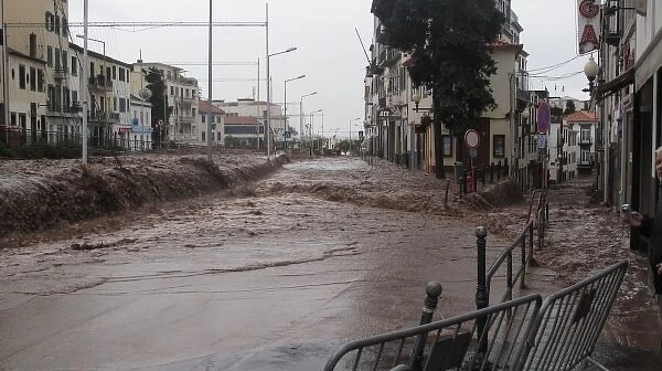 Flooding in Madeira