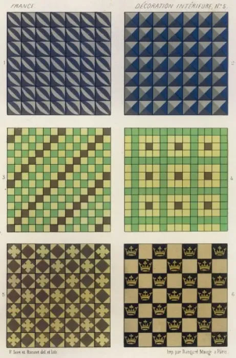 Framed Print : Floor Ceramics (C14) Framed Print : Floor Ceramics (C14)