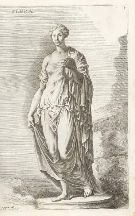 Framed Print : The Flora Farnese sculpture Framed Print : The Flora Farnese sculpture