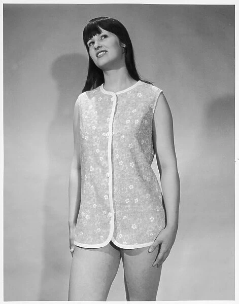 Floral Beach Robe 1960S