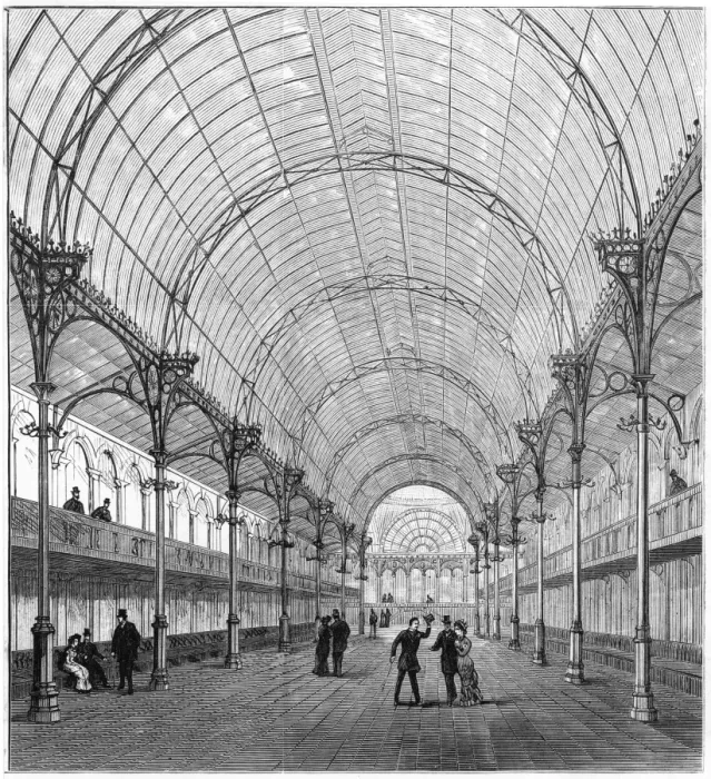 Framed Print : Floral Hall Framed Print : Floral Hall