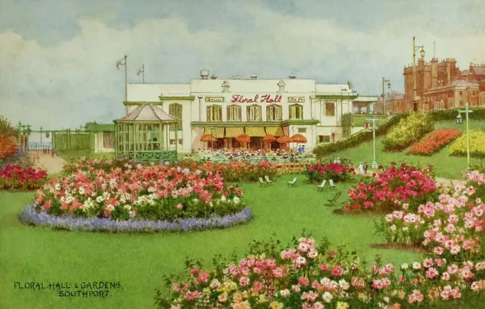 Framed Print : Floral Hall and Gardens, Southport, Lancashire Framed Print : Floral Hall and Gardens, Southport, Lancashire
