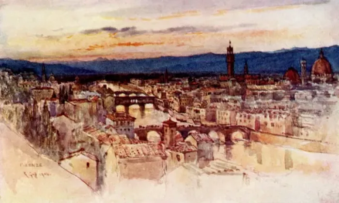 Framed Print : Florence / General 1904 Framed Print : Florence / General 1904