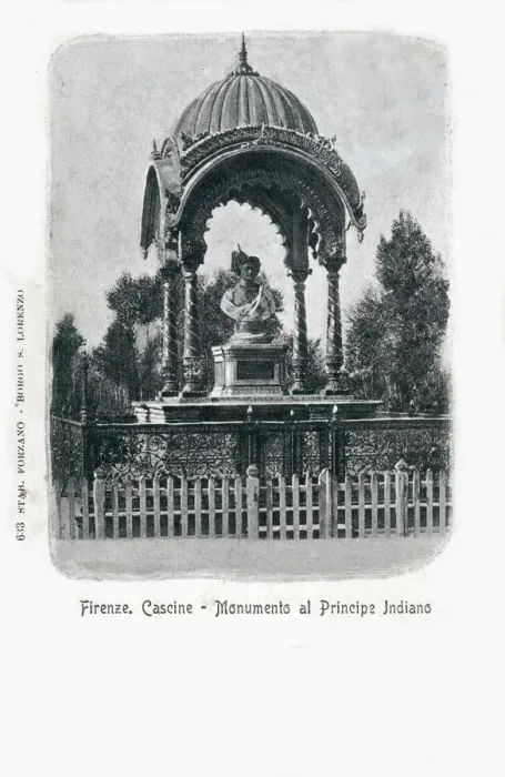 Framed Print : Florence, Italy - Cascine - Monument to an Indian Maharajah Framed Print : Florence, Italy - Cascine - Monument to an Indian Maharajah