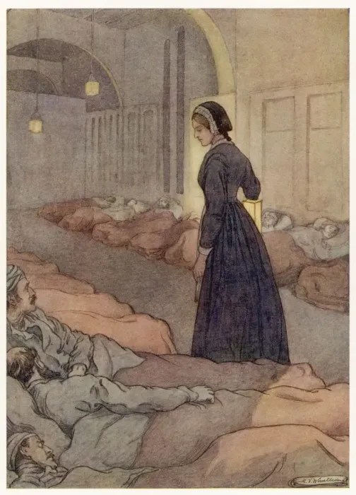 Framed Print : Florence Nightingale - Scutari Framed Print : Florence Nightingale - Scutari