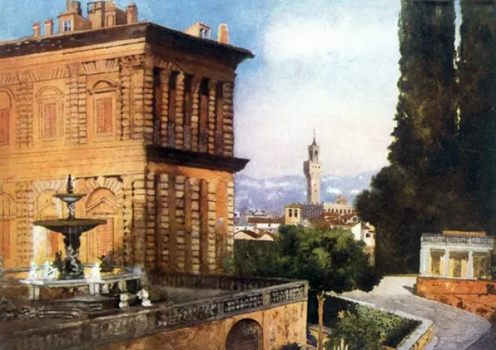 Framed Print : Florence / Pitti / Boboli Framed Print : Florence / Pitti / Boboli