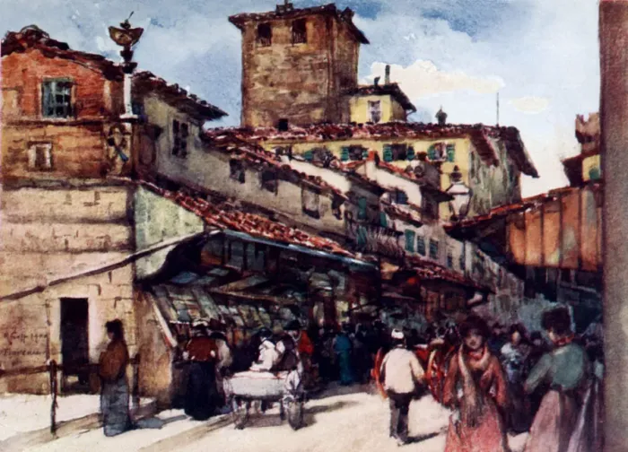 Framed Print : Florence / Ponte Vecchio Framed Print : Florence / Ponte Vecchio
