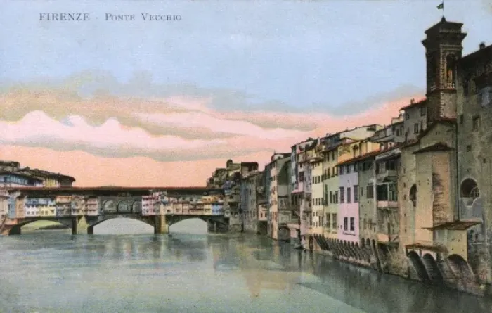 Framed Print : Florence / Ponte Vecchio Framed Print : Florence / Ponte Vecchio