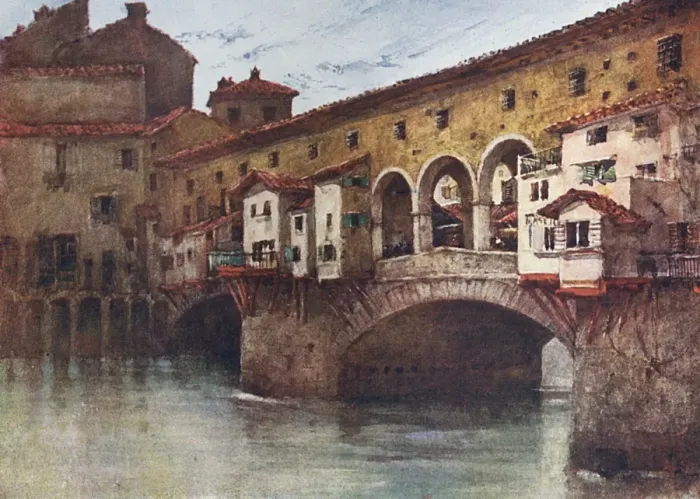 Framed Print : Florence / Ponte Vecchio Framed Print : Florence / Ponte Vecchio