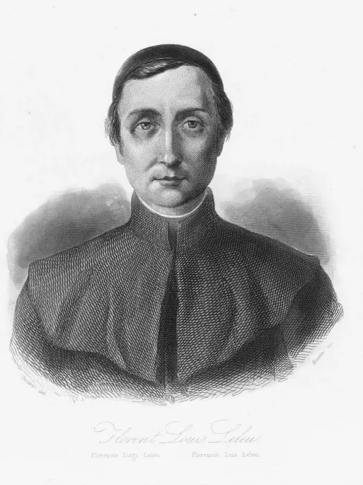 Framed Print : Florent Louis Leleu, French missionary to Turkey