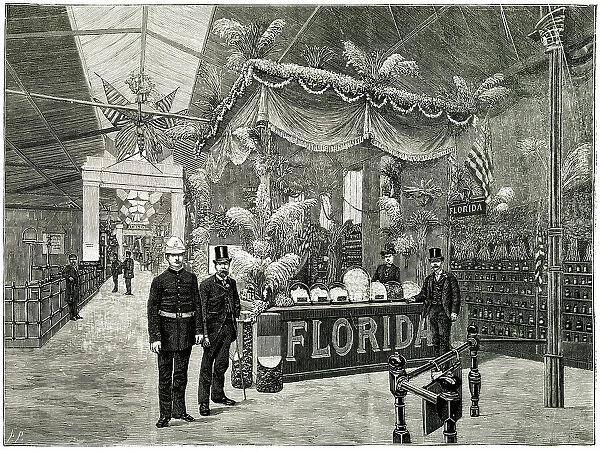 Florida Collective Exhibits, Paris Exhibition of 1889