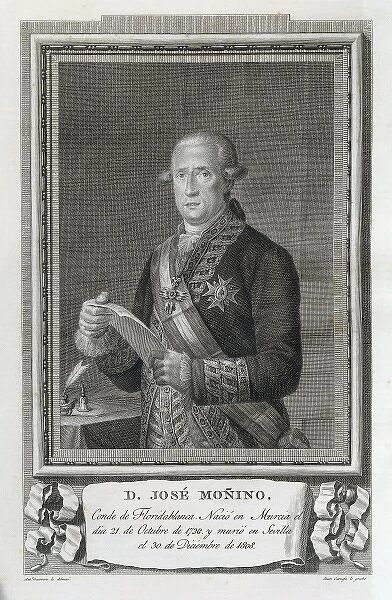 FLORIDABLANCA, Jos頍o񩮯, count of (1728-1808)