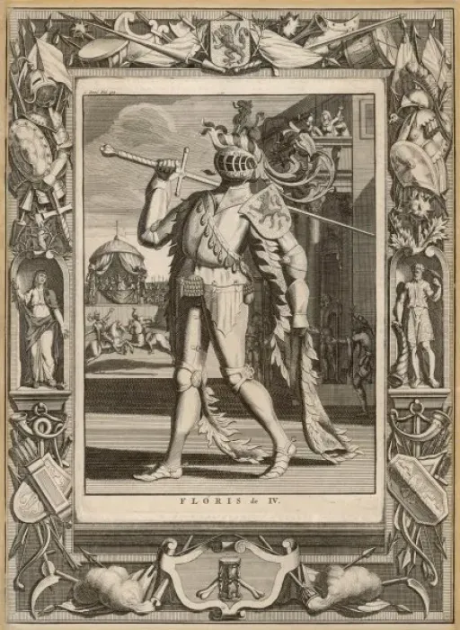 Framed Print : Floris IV Count Holland Framed Print : Floris IV Count Holland