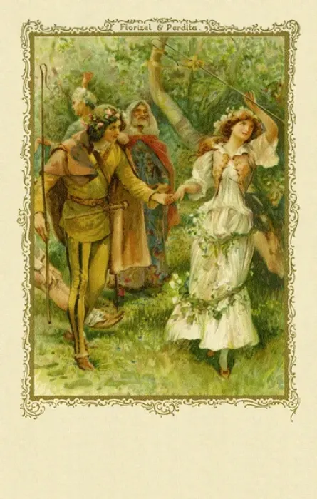 Framed Print : Florizel & Perdida Framed Print : Florizel & Perdida