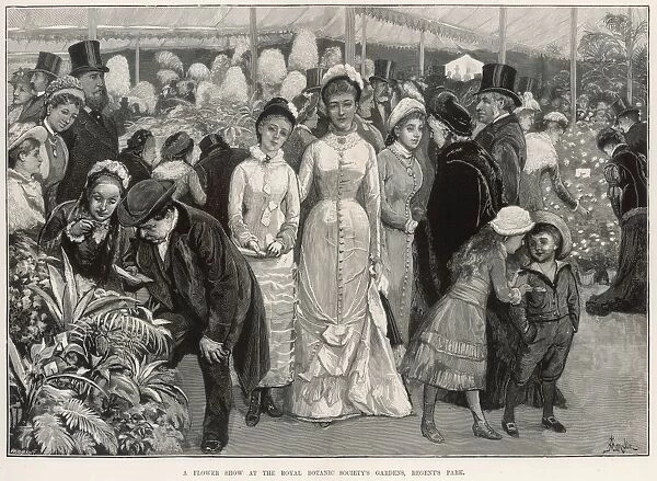 Flower show 1880
