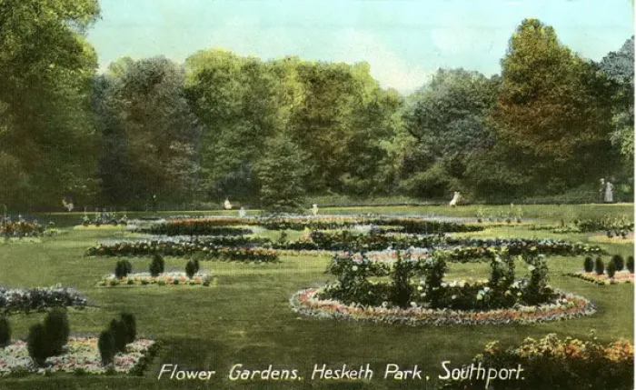 Framed Print : Flower Gardens, Hesketh Park, Southport, Lancashire Framed Print : Flower Gardens, Hesketh Park, Southport, Lancashire
