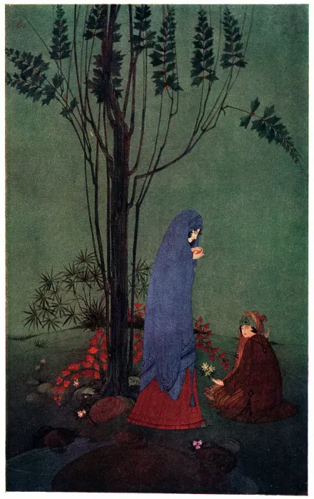 Framed Print : The Flower Gatherers Framed Print : The Flower Gatherers