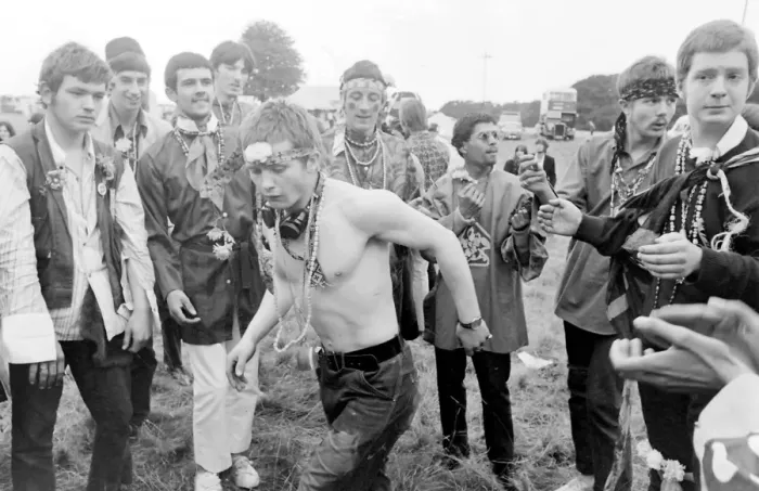 Framed Print : Flower Power and Hippies at Woburn Park Framed Print : Flower Power and Hippies at Woburn Park