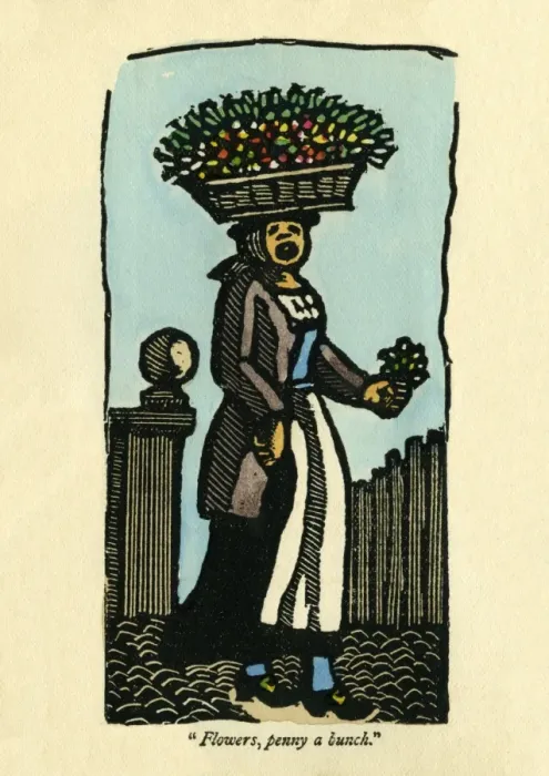 Framed Print : Flower seller Framed Print : Flower seller