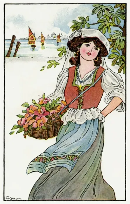 Framed Print : Flower seller Framed Print : Flower seller