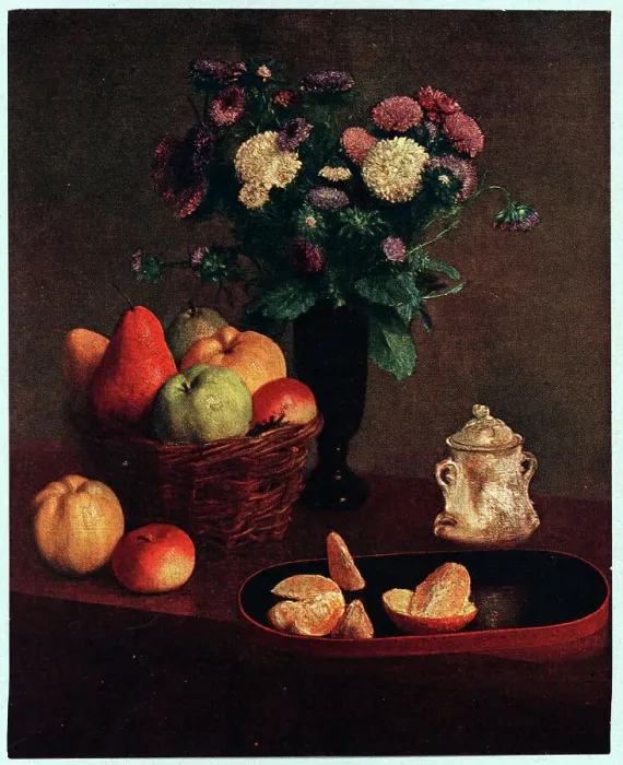 Framed Print : Flowers and Fruit Framed Print : Flowers and Fruit