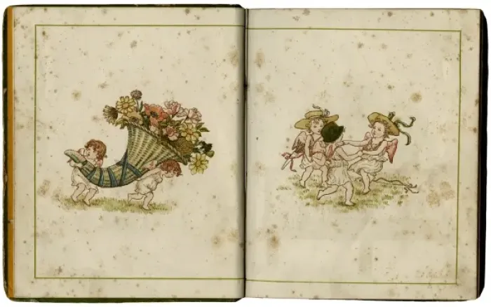 Framed Print : Flowers and People 1884 Framed Print : Flowers and People 1884