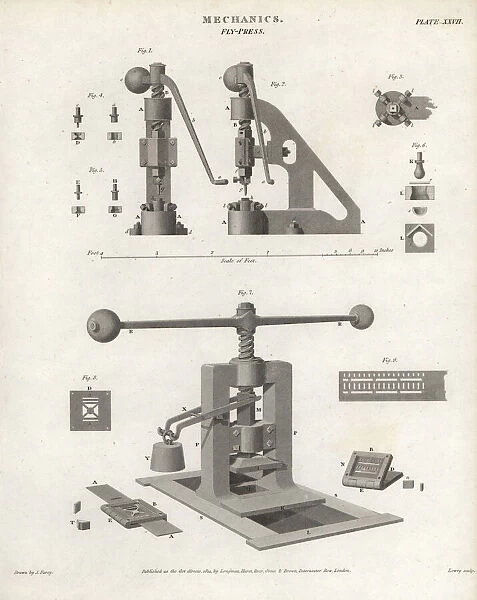 Fly press machinery