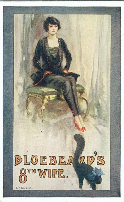 Framed Print : Flyer for Bluebeard by Hugh Mytton - Interior Framed Print : Flyer for Bluebeard by Hugh Mytton - Interior