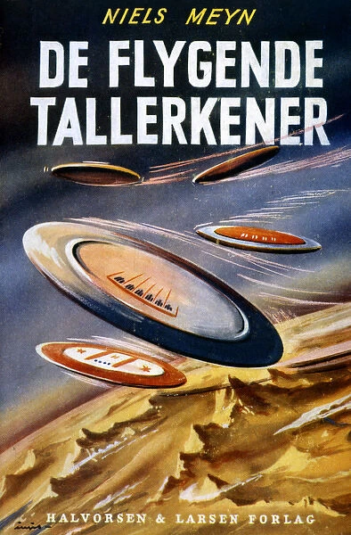 De Flygende Tallerkener, book cover