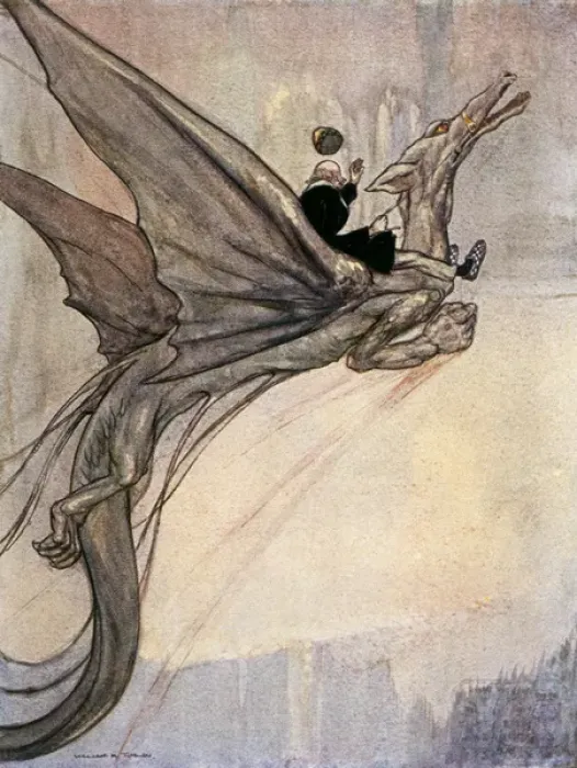 Framed Print : Flying a Dragon / Timlin Framed Print : Flying a Dragon / Timlin