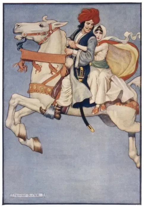 Framed Print : Flying on a Horse Framed Print : Flying on a Horse