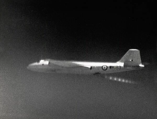 Flying testbed B2 Canberra WK161