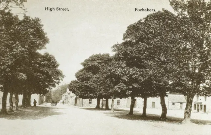 Framed Print : Fochabers, Scotland - High Street Framed Print : Fochabers, Scotland - High Street