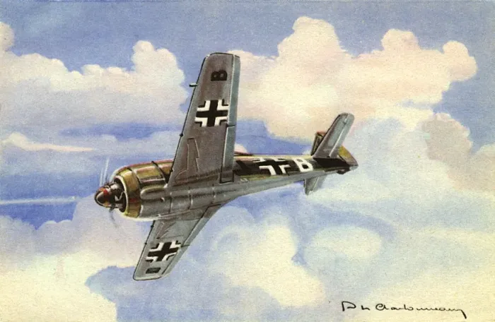 Framed Print : Focke-Wulf 190 Fighter Framed Print : Focke-Wulf 190 Fighter
