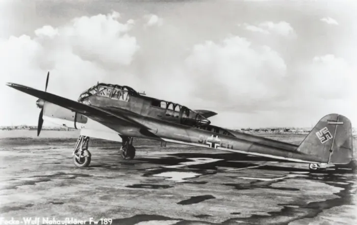 Framed Print : Focke Wulf FW-189A1 Framed Print : Focke Wulf FW-189A1