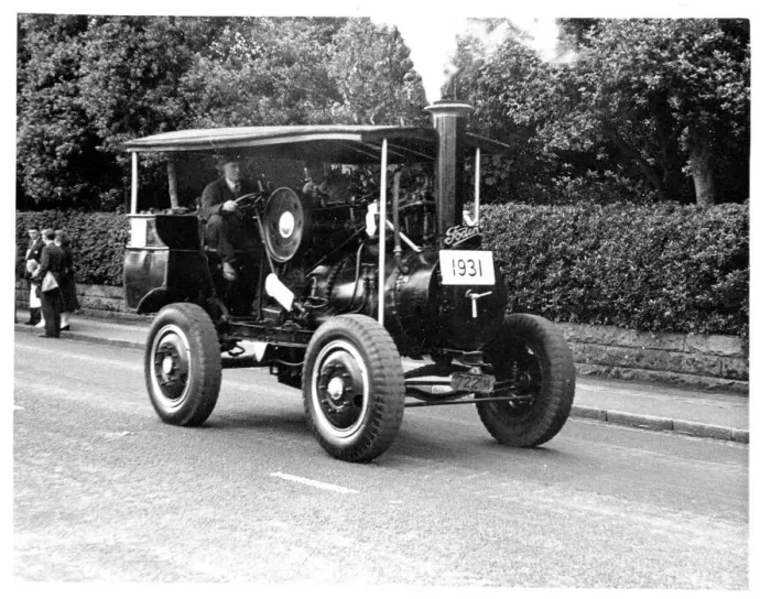Framed Print : Foden M Type Agricultural Tractor OFU 567 Framed Print : Foden M Type Agricultural Tractor OFU 567