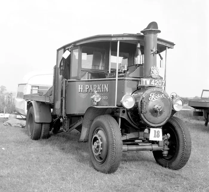 Framed Print : Foden Steam Wagon number: 12364, Tiny Framed Print : Foden Steam Wagon number: 12364, Tiny