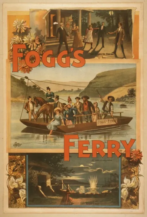 Framed Print : Foggs Ferry by Chas. E. Callahan Framed Print : Foggs Ferry by Chas. E. Callahan