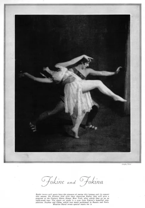 Framed Print : Fokine and Fokina (1927) Framed Print : Fokine and Fokina (1927)