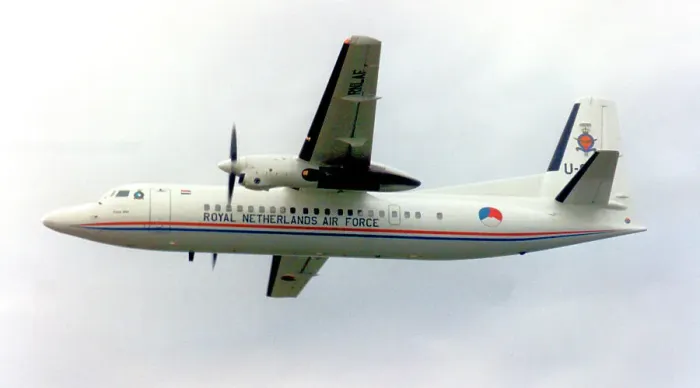 Framed Print : Fokker 50 U-05 Framed Print : Fokker 50 U-05