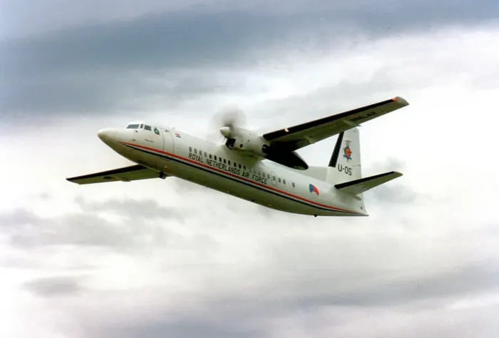 Framed Print : Fokker 50 U-05 Framed Print : Fokker 50 U-05