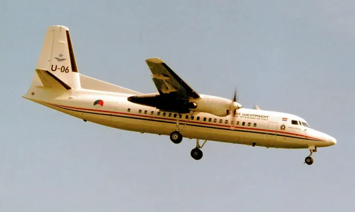 Framed Print : Fokker 50 U-06 Framed Print : Fokker 50 U-06